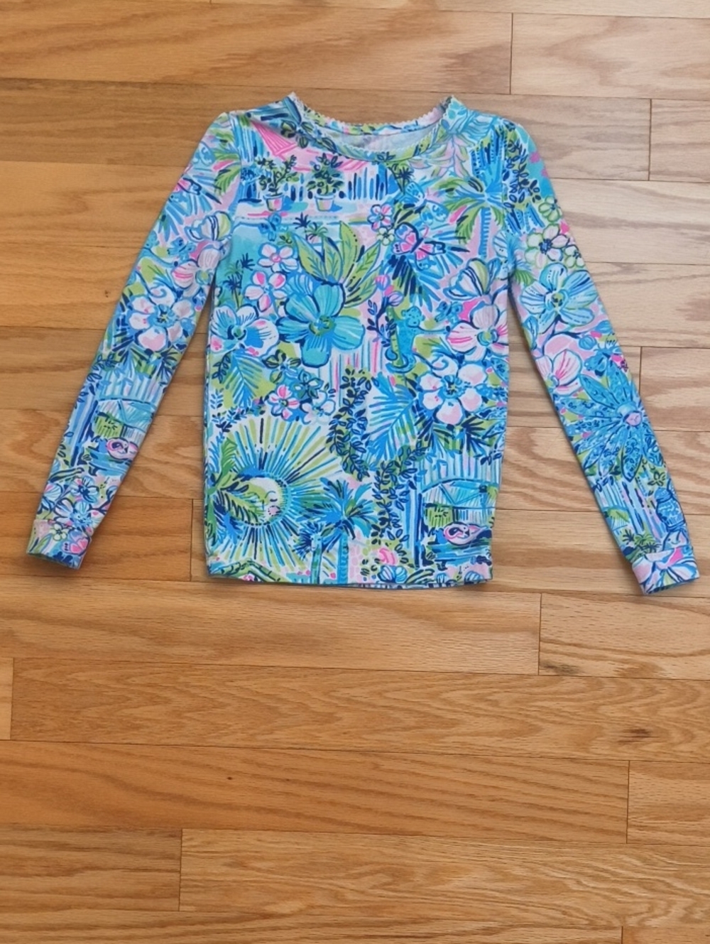 Lilly Pulitzer Long Sleeve Tee Size 8 GU